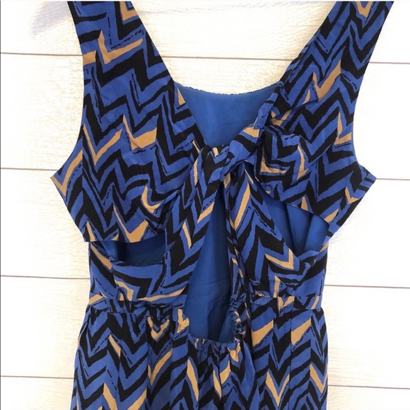 Madewell Broadway & Broom  Silk Twist Back Dress - Picture 4 of 8